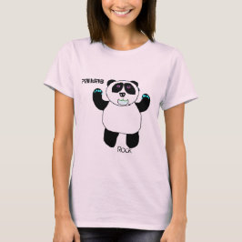 PANDAS ROCK TSHIRT TEE SHIRT