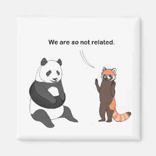 Pandas: Så inte släkt magnet