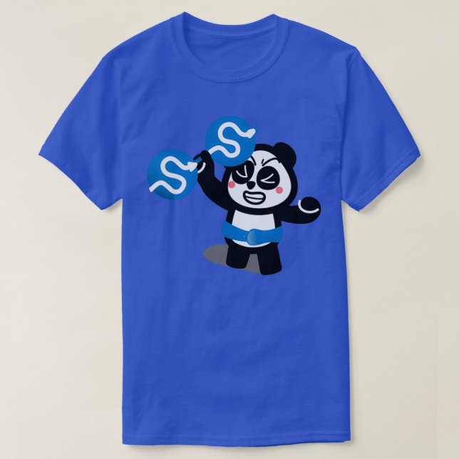 Pandas Scipy Partnering T Shirt (Design framsida)