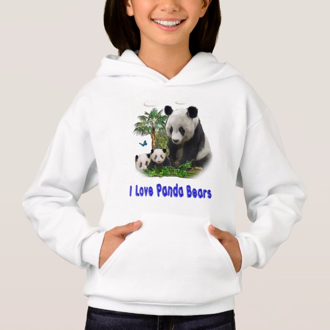 Pandasbjörn t-shirts (Framsida)