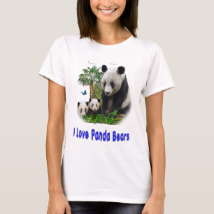 Pandasbjörn t-shirts