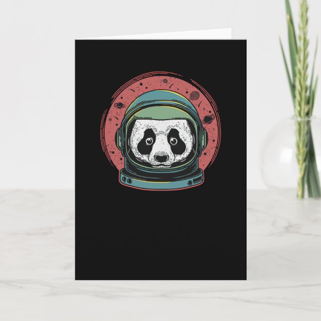 Pandastronaut Kort (Framsida)