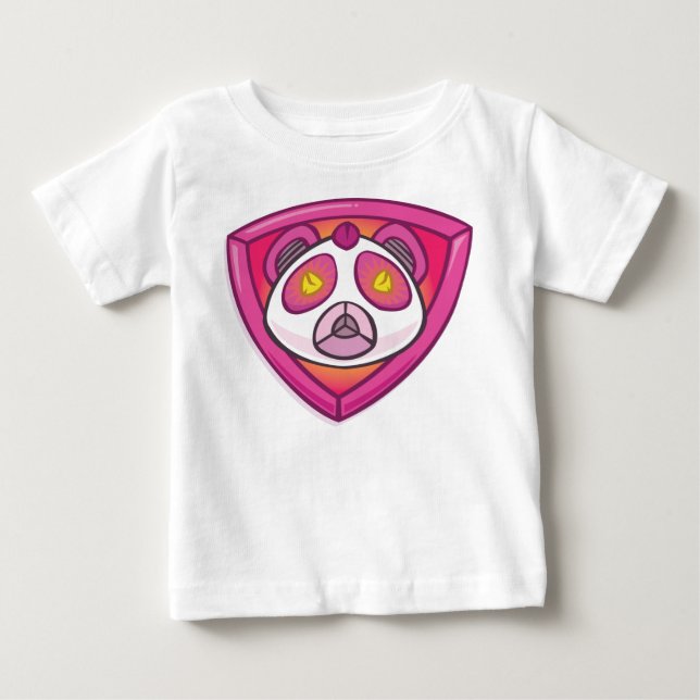 Pandastyrka, spädbarnskjorta för agent 02 tee (Framsida)