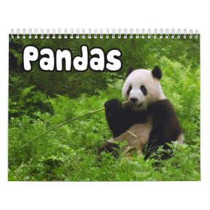 Pandasväggkalender Kalender