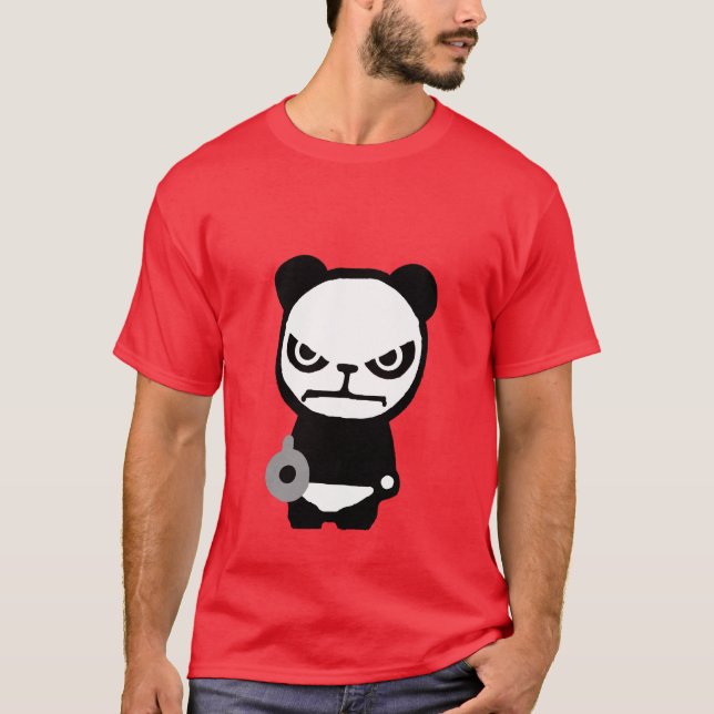 pandat-skjorta tee shirt (Framsida)