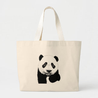 Pandateckning Jumbo Tygkasse