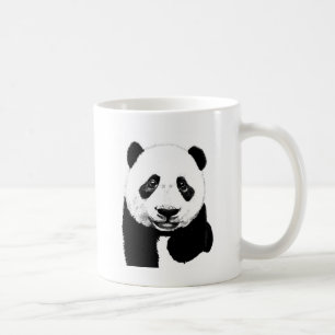 Pandateckning Kaffemugg