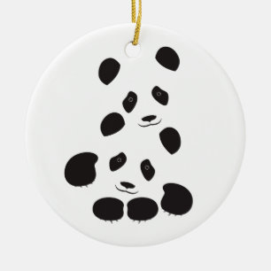 Pandavänskap Julgransprydnad Keramik