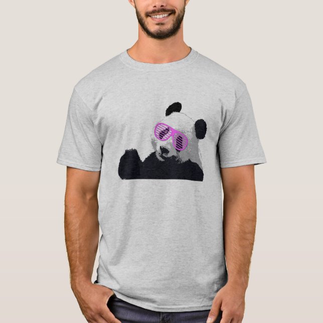 Pandaväster T Shirt (Framsida)