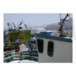 Pandeli boat hälsningskort