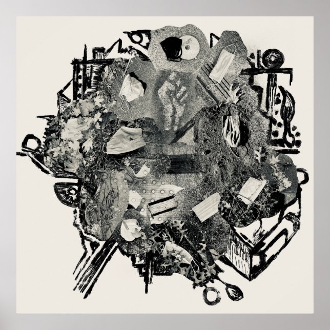 Pandemi Detritus Poster (Framsidan)