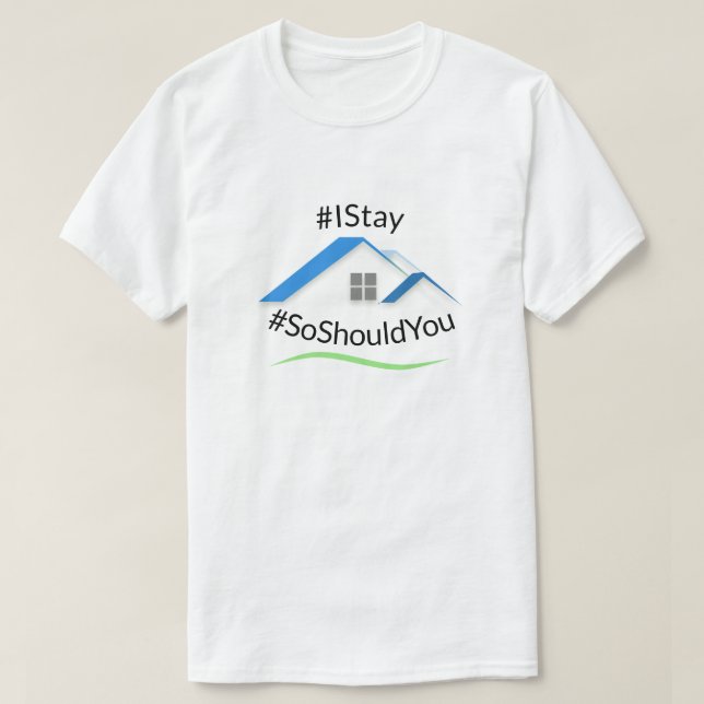Pandemic Covid Virus #stayhome T Shirt (Design framsida)