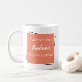 Pandemiskt föräldrarfrämjande korallåminnelse kaffemugg