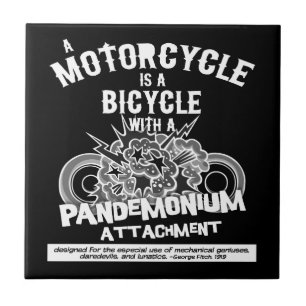 Pandemonium Attachment-bw Kakelplatta