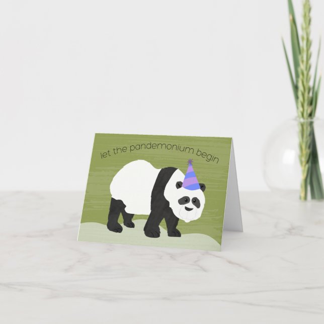 Pandemonium Birthday Kort (Framsida)