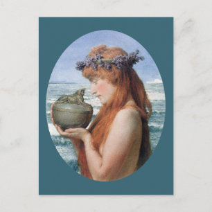 Pandora av Herr Lawrence Alma-Tadema Vykort