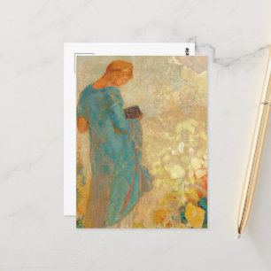 Pandora av Odilon Redon Vykort
