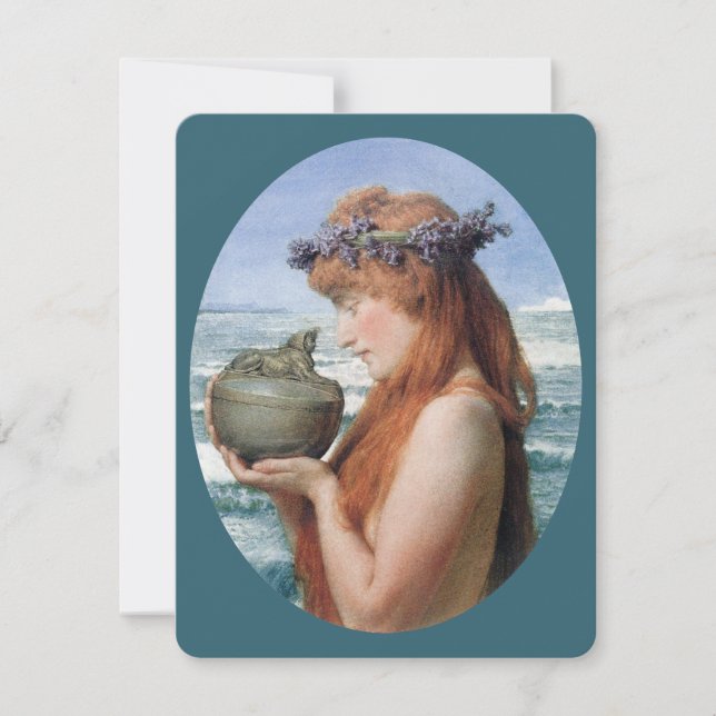 Pandora av Sir Lawrence Alma-Tadema (Framsida)