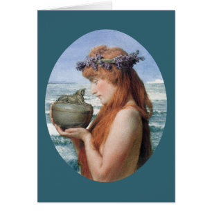 Pandora av Sir Lawrence Alma-Tadema Hälsningskort