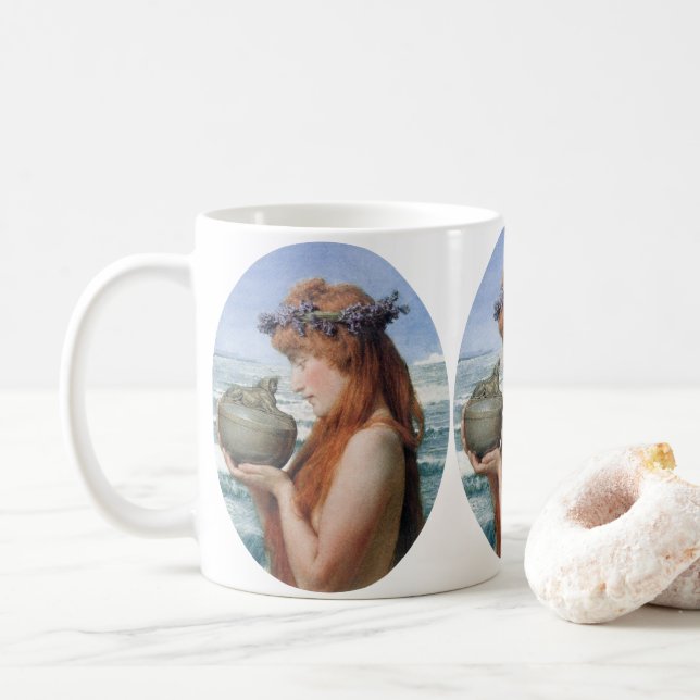 Pandora av Sir Lawrence Alma-Tadema Kaffemugg (Med munk)