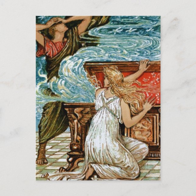 Pandora öppnar rutan vykort (Framsida)