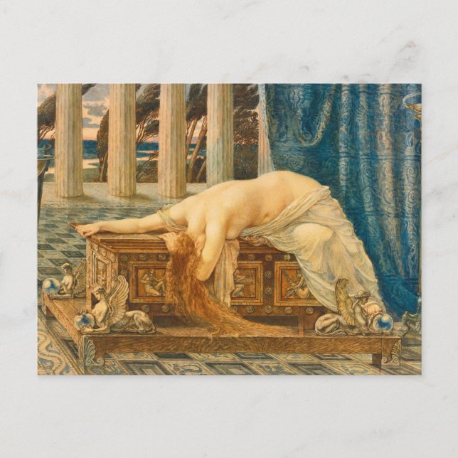 Pandora | Walter Crane Vykort (Framsida)