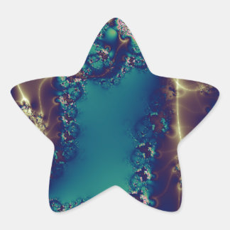 Pandoras ask stjärnformat klistermärke