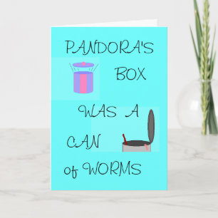 PANDORAS BOXAS - tillfällenkortet Kort