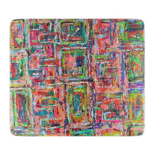 Pandoras ruta 6 x 7 avkokande glasskiva (Framsidan)