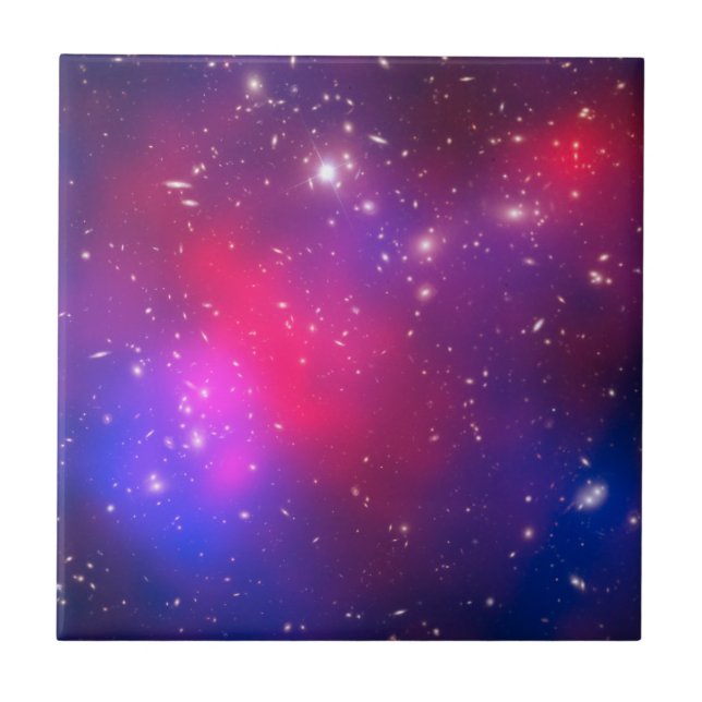 Pandoras Shock rosa för kluster och marinblå keles Kakelplatta (Framsidan)