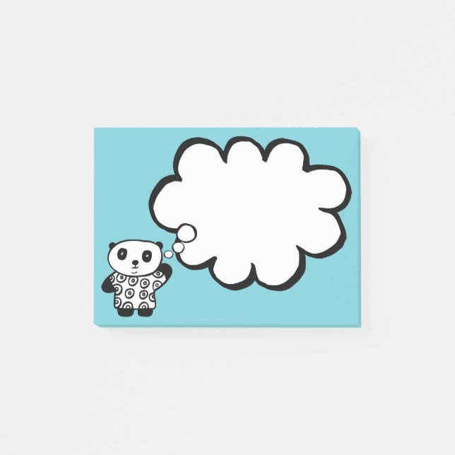 Pandy Panda Post-it Block (Framsida)
