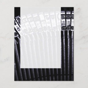 Panel 023 - Typewriter Flygblad