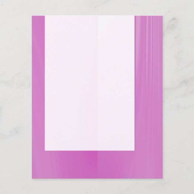 Panel 029 - Abstraktens Rosa Flygblad (Framsidan)