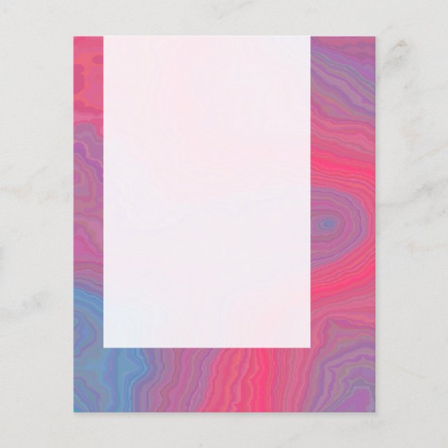 Panel 030 - Red and Blue Mineral Flygblad (Framsidan)