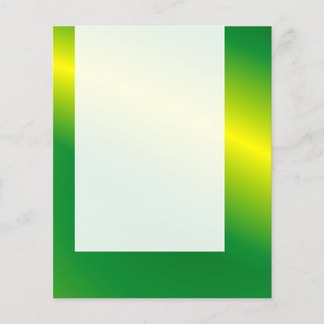 Panel 05 - Grönt Wave Flygblad (Framsidan)