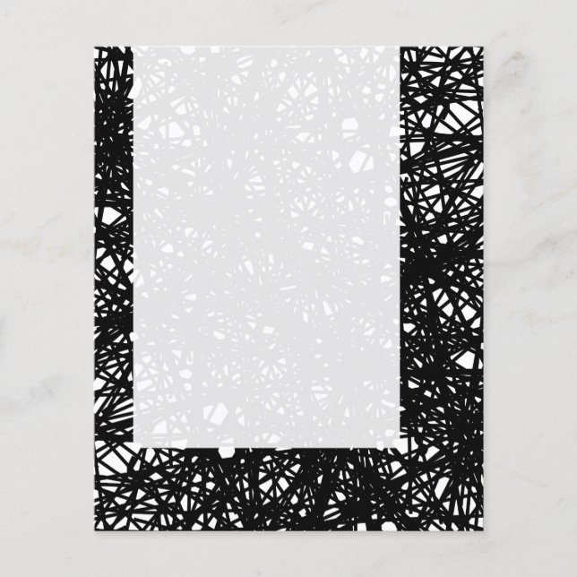 Panel 076 - Abstrakt Linjer Flygblad (Framsidan)