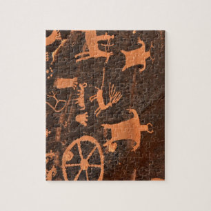 Panel för tidningsstenPetroglyph - Utah Pussel