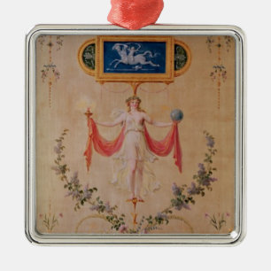 Panel från boudoiren av Marie-Antoinette Julgransprydnad Metall