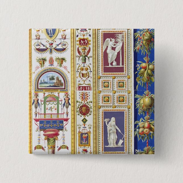 Panel från Raphael-loggiaen på Vaticanen, från Knapp (Framsida)