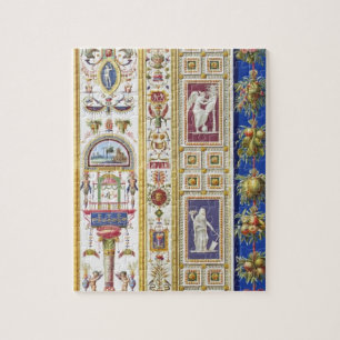 Panel från Raphael-loggiaen på Vaticanen, från Pussel