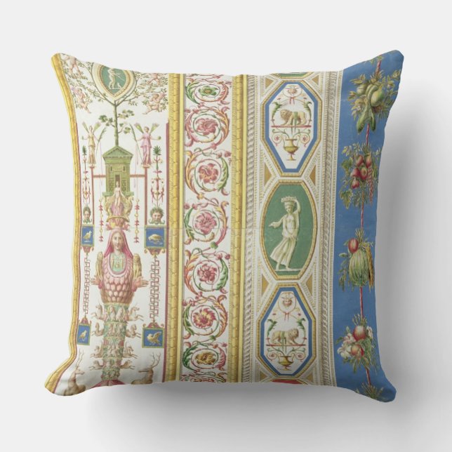 Panel från Raphael-loggiaen på Vaticanen som är Kudde (Framsida)