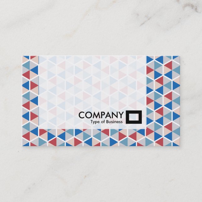 Panel - Hexagonmönster 05 Visitkort (Framsida)