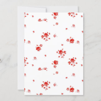 Panel-kort Giselle jordgubbe Inbjudningar