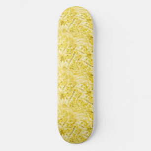 Paneled Guld Old School Skateboard Bräda 18 Cm