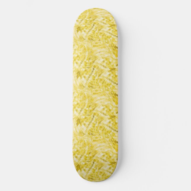 Paneled Guld Old School Skateboard Bräda 18 Cm (Framsida)