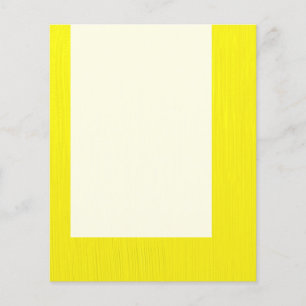 Panelen 043 - Målad Gult Flygblad