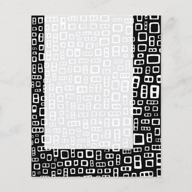Panelen 086 - Rektanglar för Abstrakt Flygblad (Framsidan)