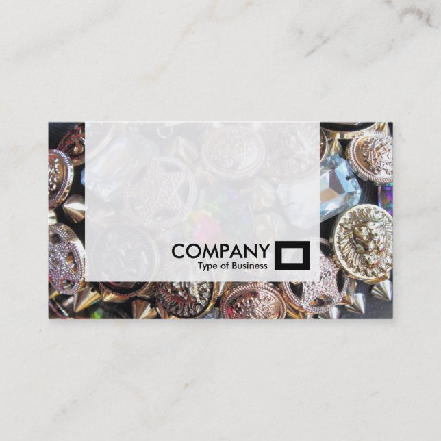 Panelen Flea Market Bling Visitkort (Framsida)