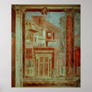 Panelen från Cubiculum från sovrummet i Poster