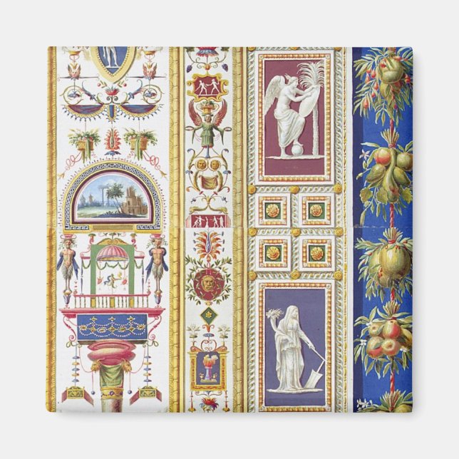 Panelen från Raphael Loggia vid Vatikanen, från Magnet (Framsidan)